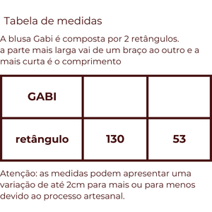 medidas blusa gabi carola costa